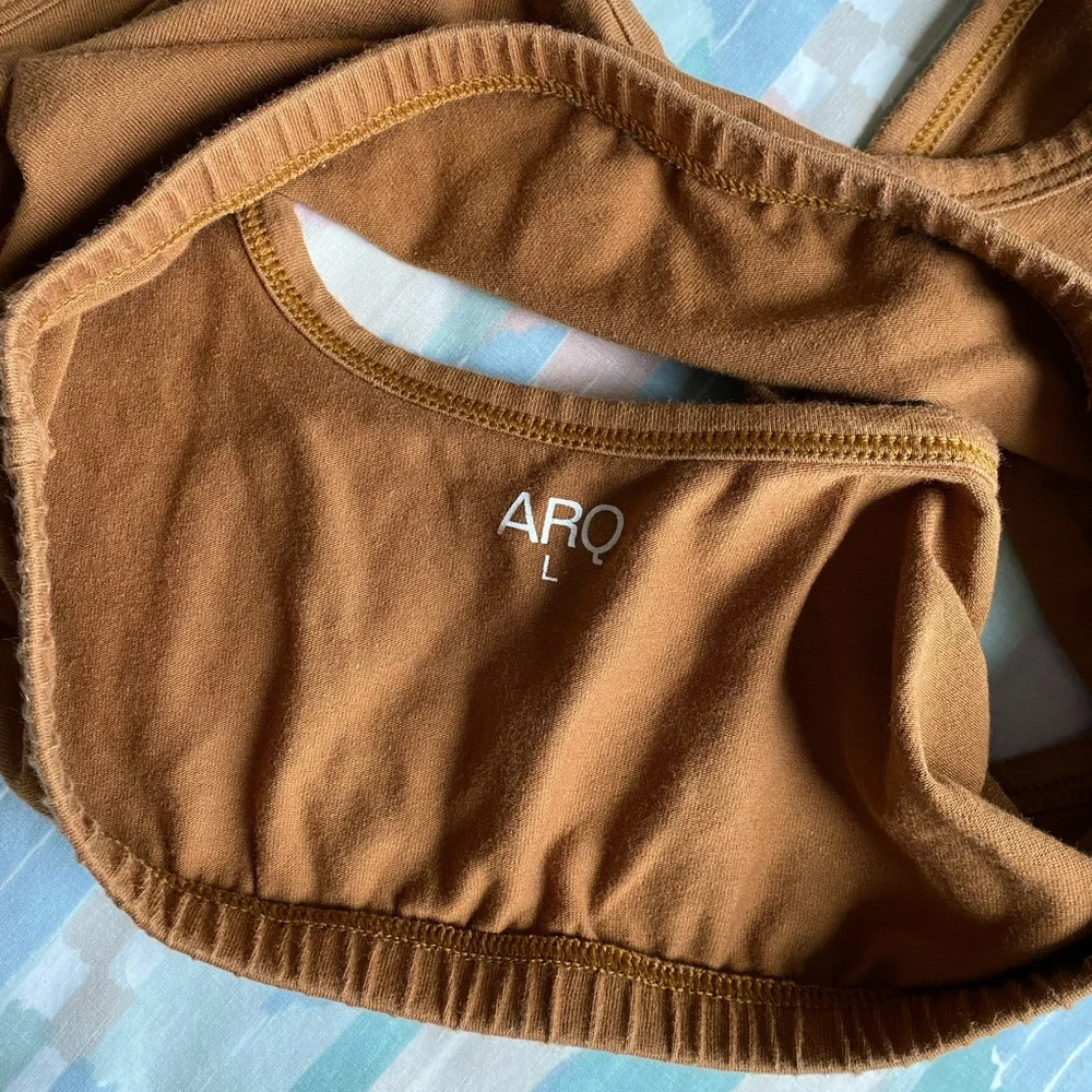 ARQ Full Coverage Bra, Toffee, Size Large - Picture 3 of 3